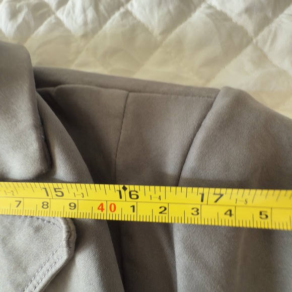 White House Black Market WHBM-Trophy Blazer Casual-Grey-Women's-Size 16 - Picture 12 of 15